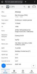 Almanya 10 Mark Hatıra Gümüş..  ((1988 D))