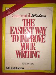 Grammatik Windows Version 2.0 - User's Guide - The Easiest Way to Improve Your Writing - İngilizce Kitap (Grammatik Windows Versiyon 2.0 - Kullanım Kılavuzu - Yazımınızı Geliştirmenin En Kolay Yolu)