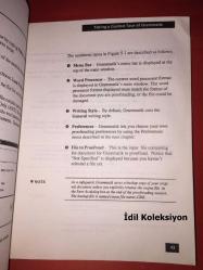Grammatik Windows Version 2.0 - User's Guide - The Easiest Way to Improve Your Writing - İngilizce Kitap (Grammatik Windows Versiyon 2.0 - Kullanım Kılavuzu - Yazımınızı Geliştirmenin En Kolay Yolu)