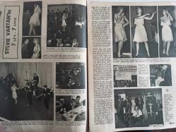 Ses Dergisi - 27 Şubat 1965 - Sayı 9 - Sylvie Vartan - King Cole - Öztürk Serengil - Too Young - Frank Sinatra - Natalie Wood - Joan Crawford - Debbie Reynolds - Cary Grant - Tony Curtis - Kim Novak - Cumartesi Saat Dörtte fotormanı - Julie Andrews - Glenn Ford - Elke Sommer - Rita Hayworth - Stuart Whitman - James Dean - Neslon Krem Reklamı - Pier Angeli - Natalie Wood - Elizabeth Taylor - Ursula Andress - Cennette Buluşalım fotoromanı - Patricia Carli - Johnny Ray - Ringo Starr - Melih Vassaf - Stephen Sondheim - Sylvia Vartan - Fikret Hakan - Türkan Şoray - Rüçhan Adlı - Meliha Şoray - Ahmet Çevik - Orhan Alkan - Aysel Dinmez - Lale Oraloğlu - Cüneyt Tural - Yağız Tanlı - Ayla Musaballı - Edward Albee - Semra Sar - Son Randevu fotoromanı - Yapı ve Kredi Bankası reklamı - Beleş Osman - Orhan Günşiray - Ekrem Bora - Handan Adalı - Sevda Ferdağ - Ali Şen fotoğraf ve haberi - Tam Takım Dergi