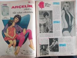 Ses Dergisi - 14 Mayıs 1966 - Sayı 20 - Selma Güneri - Filiz Akın - Pervin Par - Hülya Koçyiğit - Kemal Gürleyen - Alain Delon - Nebahat ÇEhre - Jeanne D'Arc - Hülya Koçyiğit - Filiz Akın - Selma Güneri - James Bond - Sean Connery - Diane Cilento - Rock Hudson - Arçelik Çamaşır Makinesi Reklamı - Mylene Demongeot - Vittorio De Sica - Raquel Welch - Ann Margaret - Yılmaz Güney - Nebahat Çehre - Çığlık - Jane Fonda - Erol Tezeren - Roger Vadim - İzzet Günay - Senih Orkan - Ekrem Bra - Fehmi Pamukçu  - George Harrison - Deva Angani - Göklerdeki Sevgili filmi - Cüneyt Arkın - Selda Alkor - Udo Jurgens - Kurtarılan Aşk fotoromanı - Nestle Çikolata Reklamı - Martın Balsam - Shelley Winters - Peter Ustinov - Nivea Krem Reklamı - Mediha Gökçer - Nurşen Girginkoç - Doğan Bavli - Nezihe Becerikli - Saime Bekbay - Lale Belkıs - Lale ORaloğlu - Mücap Ofluoğlu - Hedy Lamarr - Mualla Sürer - Yüksel Tanık - Ay Yıldız Mayo Reklamı fotoğraf ve haberi - Tam Takım Dergi