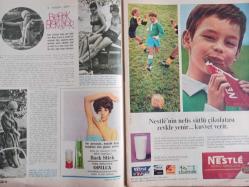 Ses Dergisi - 27 Ağustos 1966 - Sayı:35 - Gönül Yazar - Mum Krem Reklamı - Kartal Tibet - Maruf Bektaş - Romy Schneider - Harry Meyen - Nestle Çikolata Reklamı - Nilüfer Ay - Fikret Hakan - Duygu Sağıroğlu - Nilüfer Aydan - Doris Day - Richard Harris - Raquel Welch - James Welch - William Holden - Brenda Marshall - Tijen Par - Nuri Altınok - Tunç Oral - Azize Bergin - Marilyn Monroe - Clark Gable - Di Maggio - Çığlık fotoromanı - Michael Nestor - Jan Hökansson - Tamara Karetkin - Stanio Kristof - Meral Alper - Seyit Ayyıldız - Gülseren Ündeğer - Metin Serezli - Nisa Serezli - Jane Fonda - Lux Sabun Reklamı - Kuzey Vargın - Nivea Krem Reklamı - Lamia Doyran - Turhan Eteke - Özdemir Erdoğan - Günnur Perin - İsmet Sıral - Sandie Shaw - Şerif Yüzbaşıoğlu - Erol Büyükburç - Mick Jagger - Parla Şenol - Claudia Cardinale - Anita Ekberg - Barbara Hutton - Cary Grant - Pereja Kolonya Reklamı fotoğraf ve haberi - Tam Takım Dergi