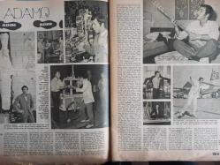 Ses Dergisi - 22 Ekim 1966 - Sayı:43 - Salvatore Adamo - Orgu Gill - Adamo - Halit Refiğ - Vita Yağ Reklamı - Elizabeth Taylor - Richard Burton - Erol Taş - Howard Keel - Jane Powell - Russ Tamblyn - Sema Özcan - Ediz Hun - Yusuf Sezgin - Sezer Güvenirgil - Yılmaz Köksal - Tülin Oğurman - Nuri Özpınar - Nuray Özpınar - Nazif Şen - Papatya Alkaya - George Hamilton - Julie Christie - Senta Berger - Türkan Şoray - Allah'a Ismarladık Filmi - Ediz Hun - Sema Özcan - Çolpan İlhan - Muzaffer Tema - Attila Sarar - Şule Erhal - Refik Kemal Arduman - Jean Marais - Pierre Galante - Olivia de Havilland - Metin Erksan - Ray Danton - Nestle Çikolata Reklamı - Kamran - Zeki Alasya - Ziya Akelli - Gül Akelli - Erol Sayılman - Metin Akpınar - Genco Erkal - Gülriz Sururi - Erol Keskin - Altan Erbulak - Yıldırım Önal - Beklan Algan - Patrick Kerr - Adamo - İzzet Günay - Süleyman Turan - Pe- Re - Ja Kolonya Reklamı fotoğraf ve haberi - Tam Takım Dergi