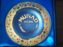 MÜSİAD Mersin 18. Genel Kurul Anmalığı Cam Tabak