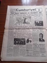 Cumhuriyet Gazetesi 100. Yıl Özel Gazetesi - Tıpkıbasım -19 Mayıs 1881 19 Mayıs 1981 - Cumhuriyet Gazetesinin 7 Mayıs 1924 Günü Çıkan İlk Sayısı Tıpkı Basım - Atatürk Cumhuriyetinden Bazı Fotoğraflar - Gazi Hz.nin  Nadi Beye Cevabı - İsmet Paşa ve Şükrü Kaya Bey Ankara'ya Gittiler - Eski Paraların Tebdili Muamelesi Dün Nihayet Buldu - İll Dil Kurultayı Bugün Toplanıyor -  Bugün Merasimle Cemiyeti Akvama Giriyoruz - Onuncu Yıl Bayramı - Eski Devirlerin Artığı Lakap Ve Unvanlar Kaldırıldı - Türk Kadını Hakların En Büyüğünü Aldı - Selim Sırrı