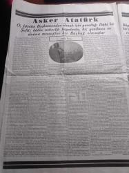 Cumhuriyet Gazetesi - 10 Kasım 1938 Tıpkıbasım - Atatürk'ümüzü Kaybettik - Atatürk'ü Müdavi Ve Müşavir Tabibleri Tarafından Verilen Rapor Suretidir -- Atatürk'ün Hayatı - Atamızı Tavaf - İnkılabcı Atatürk - Atatürk Yalova'da Bir İstirahat Anında - Atamızın Son Portrelerinden Biri Acar Motöründe - Peyami Safa'nın Atatürkümüz Şiiri - İsmet İnönü - Savarona Yatında - Asker Atatürk - Anadolu Ajansı - Atatürk'ün Son Günleri