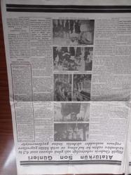 Cumhuriyet Gazetesi - 10 Kasım 1938 Tıpkıbasım - Atatürk'ümüzü Kaybettik - Atatürk'ü Müdavi Ve Müşavir Tabibleri Tarafından Verilen Rapor Suretidir -- Atatürk'ün Hayatı - Atamızı Tavaf - İnkılabcı Atatürk - Atatürk Yalova'da Bir İstirahat Anında - Atamızın Son Portrelerinden Biri Acar Motöründe - Peyami Safa'nın Atatürkümüz Şiiri - İsmet İnönü - Savarona Yatında - Asker Atatürk - Anadolu Ajansı - Atatürk'ün Son Günleri