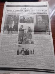 Cumhuriyet Gazetesi - 10 Kasım 1938 Tıpkıbasım - Atatürk'ümüzü Kaybettik - Atatürk'ü Müdavi Ve Müşavir Tabibleri Tarafından Verilen Rapor Suretidir -- Atatürk'ün Hayatı - Atamızı Tavaf - İnkılabcı Atatürk - Atatürk Yalova'da Bir İstirahat Anında - Atamızın Son Portrelerinden Biri Acar Motöründe - Peyami Safa'nın Atatürkümüz Şiiri - İsmet İnönü - Savarona Yatında - Asker Atatürk - Anadolu Ajansı - Atatürk'ün Son Günleri