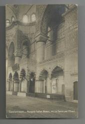 ESKİ İSTANBUL / 1928 SULTANAHMET CAMİİ İÇİ MUHTEŞEM GÖRÜNÜM...