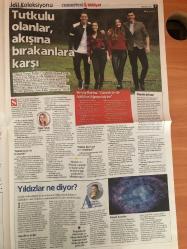 Milliyet Cumartesi Gazetesi , 18 Şubat 2017 , Gençleri TV Başına Toplayan Aşk Oyunları , Sevda Erginci , Simay Barlas , Anıl Tetik , Deniz Can Aktaş , Gizem Tuncay , Beşinci Kez Recep İvedik , Gözyaşı Çetesi'nin 