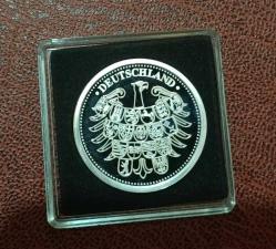 Almanya Beethoven Hatıra Madalya Gümüş kaplama Proof 16.5g 35mm