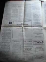 Cumhuriyet Gazetesi - 9 Nisan 1978 - Avrupa Asya Turnesinin İlk Maçında Paris'te Brezilya Fransa'ya Yenildi - Server Tanilli Silahlı Saldırı Sonucu Vuruldu -  Gece Evine Giderken Vurulan Server Tanilli Felç Oldu - Uygarlık Tarihi - Kıbrıs Önerileri Perşembe Günü Waldheim'a Veriliyor Karamanlis ABD'yi Eleştirdi - Yay Kur Soruları Çalındı Sınav Ertelendi - Ülkü Ocakları Aydınlıkevler Şubesi Üç Ay Kapatıldı