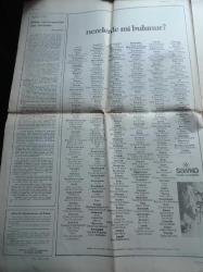 Cumhuriyet Gazetesi - 9 Nisan 1978 - Avrupa Asya Turnesinin İlk Maçında Paris'te Brezilya Fransa'ya Yenildi - Server Tanilli Silahlı Saldırı Sonucu Vuruldu -  Gece Evine Giderken Vurulan Server Tanilli Felç Oldu - Uygarlık Tarihi - Kıbrıs Önerileri Perşembe Günü Waldheim'a Veriliyor Karamanlis ABD'yi Eleştirdi - Yay Kur Soruları Çalındı Sınav Ertelendi - Ülkü Ocakları Aydınlıkevler Şubesi Üç Ay Kapatıldı