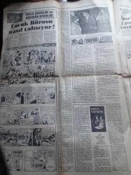 Cumhuriyet Gazetesi - 19 Eylül 1970 - Milli Atlet Cahit Önel'i Kaybettik -  Metin Oktay İngiltere'ye Gidiyor - Birinci Türkiye Ligi İlk Yarı Fikstürü - Ürdün'de Ordu Ağır Basıyor - NATO Casusu Nahit İmre'nin Duruşması 8 Ekim'de - Hükümet İpraş Grevini 30 Gün Erteledi - Alparslan Türkeş Dilencilerin Bir Adada Tecrit Edilmesini Teklif Etti - Milyoner Satvet Lütfi Tozan'ın Hacir Kararı Kaldırıldı - Gülriz Sururi - Öğrenci Liderleri Deniz Gezmiş Ve Cihan Alptekin Tahliye Edildiler