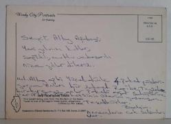 ŞEHİR KARTPOSTALI-ABD/CHICAGO GÜNDÜZ ŞEHİR GÖRÜNTÜSÜ,ARKASINA YAZILMIŞ, RENKLİ, 12 X 16 CM EBADINDA - 1950'LER, 1960'LAR, 1970'LER, 1980'LER