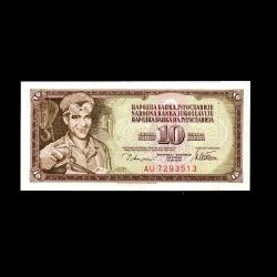 YUGOSLAVYA (1978) - 10 Dinar (ÇA-ÇİL 9,5/10)