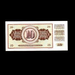 YUGOSLAVYA (1978) - 10 Dinar (ÇA-ÇİL 9,5/10)