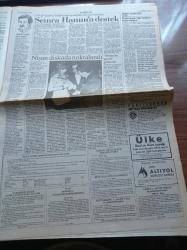Cumhuriyet Gazetesi - 10 Şubat 1991- Beşiktaş Feyyaz Uçar'la Coştu - Büyükada'ya İzinsiz Dolgu - Adnan Oktar Hoca'nın Gece Dersleri - Ferhan Açıkgöz - Haznedar'da Soygun Koşuyolu'nda Çatışma Taksim'de Ses Bombası İstanbul'da Olaylı Gün - Gorbaçov'dan Taraflara Uyarı Irak Kuveyt'ten Çekilsin - Savaşa Karşı Erotizm - Ekonomide Bahar Umudu - Müşfik Kenter -