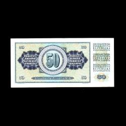 YUGOSLAVYA (1978) - 50 Dinar (ÇA-ÇİL 9,5/10)