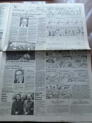 Cumhuriyet Gazetesi - 26 Şubat 1991 - Savaş'ta 41. Günü - Saddam Hüseyin'den Çekilme Emri - Kuveyt'e Kıskaç Operasyonu - Gorbaçov'dan Bush'a Vagri- Berlin Ayısı Kimi Sevecek - Başbakan Yıldırım Akbulut Turgut Özal'ı Eleştirdi -Hakemler Can Yaktı - Gordon Milne Diken Üstündeyiz - All Star'da Smaç Şov - Şike Davasına Yeni Tanık - Nejat Anıl Koşusu