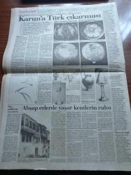Cumhuriyet Gazetesi - 26 Şubat 1991 - Savaş'ta 41. Günü - Saddam Hüseyin'den Çekilme Emri - Kuveyt'e Kıskaç Operasyonu - Gorbaçov'dan Bush'a Vagri- Berlin Ayısı Kimi Sevecek - Başbakan Yıldırım Akbulut Turgut Özal'ı Eleştirdi -Hakemler Can Yaktı - Gordon Milne Diken Üstündeyiz - All Star'da Smaç Şov - Şike Davasına Yeni Tanık - Nejat Anıl Koşusu