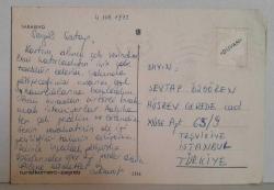 ŞEHİR KARTPOSTALI-BOSNA HERSEK/SARAYBOSNA MİMARİ YAPILAR ŞEHİR VE NEHİR GÖRÜNTÜSÜ,ARKASINA YAZILMIŞ,RENKLİ, 12 X 16 CM EBADINDA - 1950'LER, 1960'LAR, 1970'LER, 1980'LER