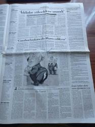 Cumhuriyet Gazetesi - 13 Aralık 1996 - Tribün Anarşisi Yaratan Fişlenecek - Efes Pilsen - Anayasa Mahkemesi Kamu Taşınmazlarının Satışını Öngören Yasayı İptal Etti - Cumartesi Anneleri'nin Susurluk İsyanı - Ordu Evini Temizledi - Zirvede Karşılıklı Suçlama - Mehmet Ağar - Süleyman Demirel - Diyanet Bütçesinde Alevilik Tartışması