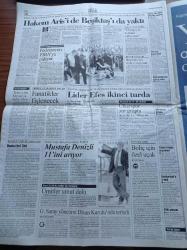 Cumhuriyet Gazetesi - 13 Aralık 1996 - Tribün Anarşisi Yaratan Fişlenecek - Efes Pilsen - Anayasa Mahkemesi Kamu Taşınmazlarının Satışını Öngören Yasayı İptal Etti - Cumartesi Anneleri'nin Susurluk İsyanı - Ordu Evini Temizledi - Zirvede Karşılıklı Suçlama - Mehmet Ağar - Süleyman Demirel - Diyanet Bütçesinde Alevilik Tartışması