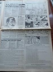 Cumhuriyet Gazetesi - 10 Ekim 1995 - Hakan Şükür Torino'dan Tekrar Galatasaray'a Döndü - Haliç'i Köprü Değil Çamur Birleştiriyor - Türk Polisi Bihaç'a Gidiyor - Genetikçilerin Büyük Başarısı -  Hazar Petrolleri Novorossisk Ve Supsa Limanlarından Eşzamanlı Olarak Geçecek - Nurcuların Önde Gelenlerinden Fethullah Gülen Bir Grup Askerin Muhtıra Hazırlığı İçinde Olduğunu Öne Sürdü