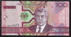 ** TÜRKMENİSTAN ( 100 * MANAT ) 2005 - ÇİL