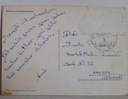 ŞEHİR KARTPOSTALI-ALMANYA/ZÜRİH KARLAR ALTINDA ŞEHİR GÖRÜNTÜSÜ,ARKASINA YAZILMIŞ,RENKLİ, 12 X 16 CM EBADINDA - 1950'LER, 1960'LAR, 1970'LER, 1980'LER