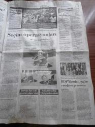 Cumhuriyet Gazetesi - 3 Mayıs 2011 - Ferdi Tayfur Yüz Felci Oldu - El Kaide Lideri Usame Bin Ladin Özel Tim Operasyonuyla Öldürüldü - ABD Yarattığı Canavarı Yok Etti - Egede Seçim Operasyonları - CIA'nın Korkusu El Kaide Öç Alacak - 4 Çocuktan Biri Aç - Hrant Dink Davası İkiye Ayrıldı