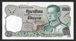 ** TAYLAND ( 20 * BAHT ) 1981 * 8  J - ÇİL