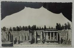 ŞEHİR KARTPOSTALI-MEKSİKA/MERIDA ROMAN TİYATROSU GÖRÜNTÜSÜ,ARKASINA YAZILMAMIŞ,SİYAH BEYAZ, 10 X 14 CM EBADINDA - 1950'LER, 1960'LAR, 1970'LER, 1980'LER