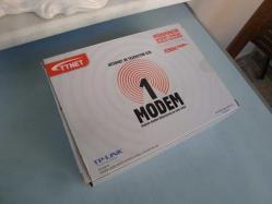 TP-LINK ( TTNET ) TD-W9970 300mbps Kablosuz Usb VDSL2/ADSL/2 MODEM ROUTER + ADAPTÖR -  2. EL SORUNSUZ ÇALIŞIR DURUMDA ( KUTUSUNDA )