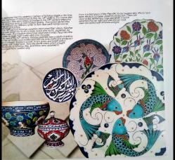 2012 PTT Kültür Varlıklarımız Kütahya porselen Tanıtım kitapçığı 38 sayfa İçerisinde Blok pul 6 farklı kartpostal ile birlikte