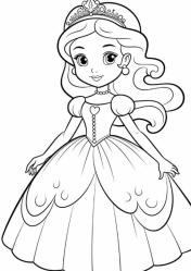 Prenses Boyama Kitabı (100 Süper Boyama)