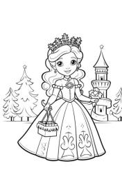 Prenses Boyama Kitabı (100 Süper Boyama)