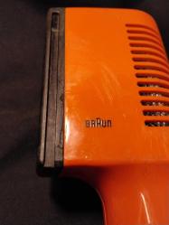 MAKİNA 1970 LER BRAUN MARKASININ YÜKSEK KONDİSYONLU ÇALIŞAN FÖN MAKİNASI(KENDİ KOLEKSİYONUMDAN) 344