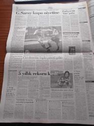 Cumhuriyet Gazetesi - 21 Nisan 1996 - Trabzonspor'da Van Şoku - Mahir Çayan Ve Arkadaşları Elrom'u Kaçırdı Yazı Dizisi - Mesut Yılmaz'dan Suriye'ye Sert Uyarı - Çiftlik ANAYOL'u Sarsıyor - Yoksul Eyüp'te Zaman -  Cumhurbaşkanı Süleyman Demirel İnsan Haklarını İhlal Ediyoruz - Özer Çiller - ABD Kuzey Irak'ta - G 7'den Nükleer Güvenlik Bildirgesi