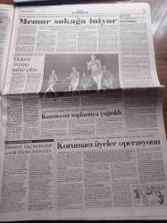 Cumhuriyet Gazetesi - 18 Nisan 1996 - Süleyman Mercümek Dosyası - Türkiye Lübnan'daki Sivillere Yardım Elini Uzatıyor - 8. Cumhurbaşkanı Turgut Özal Anıldı - Mesut Yılmaz Özallar'la Barıştı - Behçet Necatigil Kime Yazdı - Polis Öğrenci Gerginliği - Tansu Çiller'e Suikast İhbarı Rutin - İran Yanlısı Şeriatçı Hizbullah Örgütü - Nurullah Tevfik Ağansoy Önce Katil Sonra İtirafçı