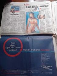 Hürriyet Gazetesi - 5 Nisan 2000 - Nuri Ergin İle Alaattin Çakıcı'yı Ayırdılar - Kahpe Bizans Gişede Yılmaz Güney'i Tuş Etti - Fazilet Partisi Bölündü - Cumhurbaşkanlığı Süleyman Demirel Ya Çankaya Ya Güniz Sokak - Erdal İnönü Aday Değilim - Abdullah Gül - Tansu Çiller - Mesut Yılmaz