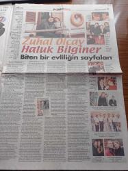 Hürriyet Pazar Gazetesi - 26 Aralık 2004 - Zuhal Olcay Haluk Bilginer Biten Bir Evliliğin Sayfaları -2004'ün En Önemli Keşfi- Nerdun Hacıoğlu Kuzey Sibirya'dan Yazıyor - Zorla 5 Ay Seks Kölesi Olarak Çalıştım - Baba Ve Oğulları - Semih Sergen - Toprak Sergen - Burak Sergen - Büyükelçi Ziyal'in AKP İle Zor Mesaisi - Irak'ta Fransız Gazetecileri Kaçıranlar Bush'tan Pek Memnun