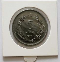 Türkiye Cumhuriyet 1977 Yılı 5 Lira No 1017