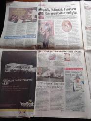 Hürriyet Gazetesi - 15 Nisan 2008 -  Yaşar Kemal'den Gülriz Suriri'ye Hişt Küçük Hanım Tanışabilir Miyiz - Zemzem Tower Ucuz Olduğu İçin Aldık - Pippa Bacca Beyaz Tabutla Toprağa Verilecek - Köksal Toptan'a 301 Uyarısı - Hamit ve Halil Altıntop Kardeşlerin Banka Hesabı Federasyon Çalışanı Bir Kadın Tarafından Boşaltılmış