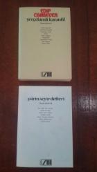 EDİP CANSEVER Toplu Şiirleri : 1- YERÇEKİMLİ KARANFİL .. 2- ŞAİRİN SEYİR DEFTERİ .. (2'li takım) .. (ADAM / 1998-2002)