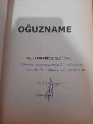OĞUZNAME İTHAFLI-İMZALI