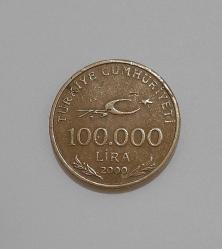 Efemera - 100.000 Lira 2000 Yılı TÜRKİYE - kitantik - kitaLog