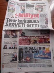 Milliyet Gazetesi - 16 Ekim 2015 - A Milli Takımın Başarısı Tesadüf Değil - Twitter'ı Yamadılar Daveti Kaptılar - Cumhurbaşkanı Recep Tayyip Erdoğan Barack Obama İle Rusya'yı Konuştular - IŞİD'e Ortak Operasyon - TÜSİAD'ın Siyasi Parti Liderleri İle Buluşma Toplantılarına Kemal Kılıçdaroğlu Konuk Oldu - Devlet Bahçeli O Çanta'yı Açtı MHP'ye 7 Bakanlık Çıktı