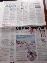 Hürriyet Gazetesi - 13 Temmuz 2003-  Sponsorluk 2300 Yıl Önce De Varmış - Recep Tayyip Erdoğan Nota Vermek Müzik Notası Vermeye Benzemez - Abdüllatif Şener Yolsuzlukların Kökünü Kazıyacağız-  Tecavüz Ve Hırsızlıktan Kıbrıs Türk Hava Yolları Başkanlığına Celal Akbulut - Ayşegül Tecimer
